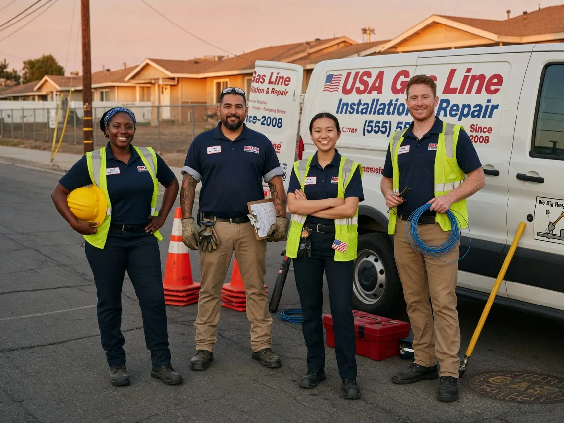 Gas Line Installation company in Middletown, PA